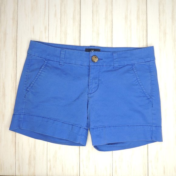 American Eagle Outfitters Pants - American Eagle Blue Midi Shorts